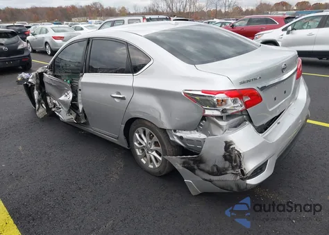 2018 Nissan Sentra Sv из США, поврежденный, VIN 3N1AB7AP2JY257240